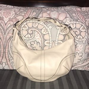 Authentic leather coach purse